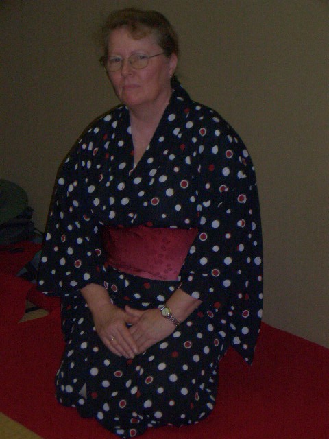 Una in Kimono