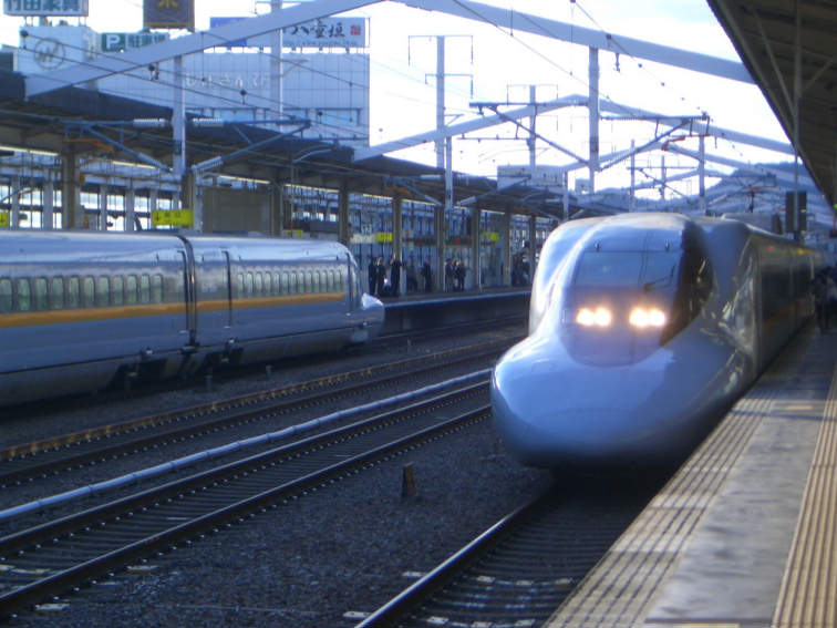 And again a Shinkansen Ride