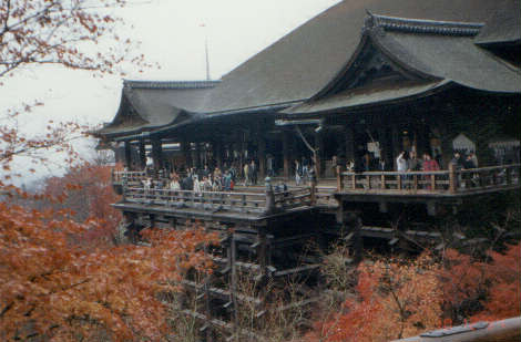 Kiyumizu Tempel in Kyoto