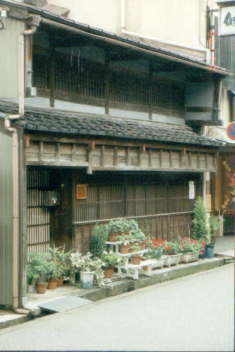 Haus im Geisha Viertel
